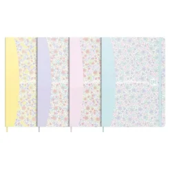 Oxford Floral - Cahier de notes - 160 pages - 148 x 210 mm