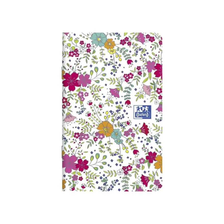 Oxford Floral - Carnet de notes 9 x 14 cm - 60 pages
