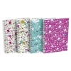 Oxford Floral - Carnet de notes à spirale - A6 - 100 pages - petits carreaux