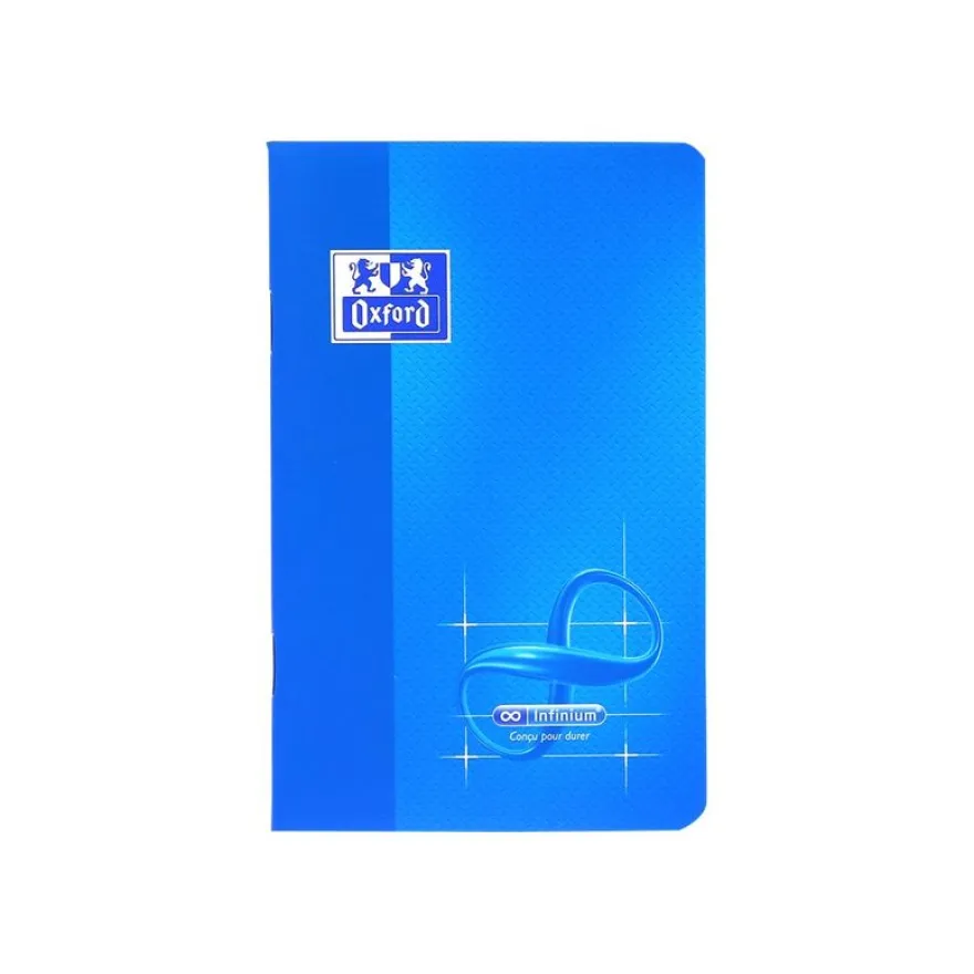 Oxford Infinium - Carnet 9 x 14 cm - 48 pages - petits carreaux (5x5 mm) - disponible dans différentes couleurs