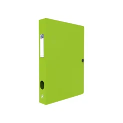 Oxford Memphis - Boîte de classement plastique - dos 40 mm - disponible dans différentes couleurs pastels