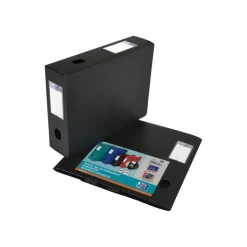 Oxford Memphis - Boîte de classement plastique - dos 80 mm - noir