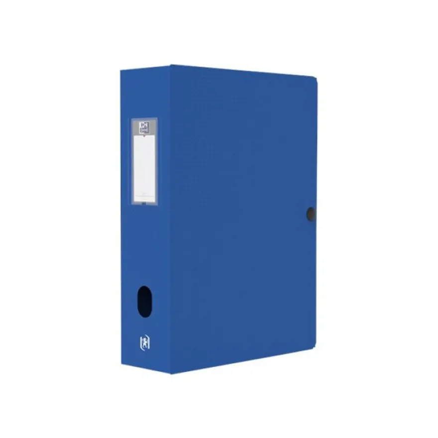 Oxford Memphis - Boîte de classement plastique - dos 80 mm - disponible dans différentes couleurs