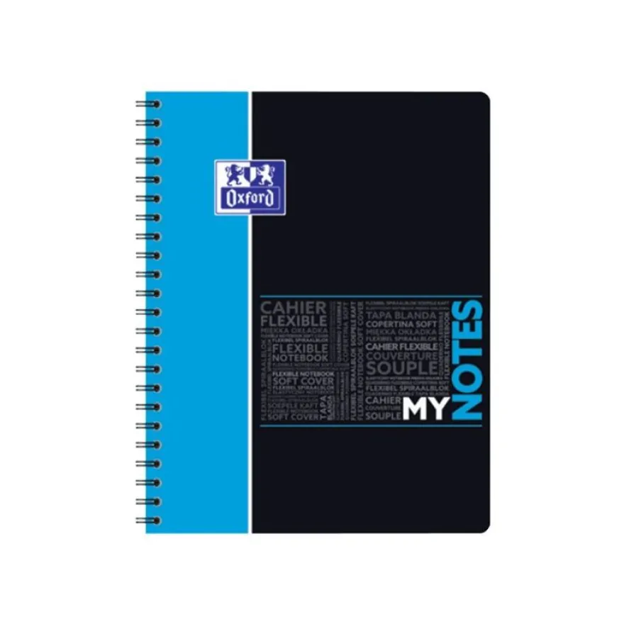 Oxford Mynotes - Cahier A4 (21x29,7 cm) - 160 pages - grands carreaux (Seyes)