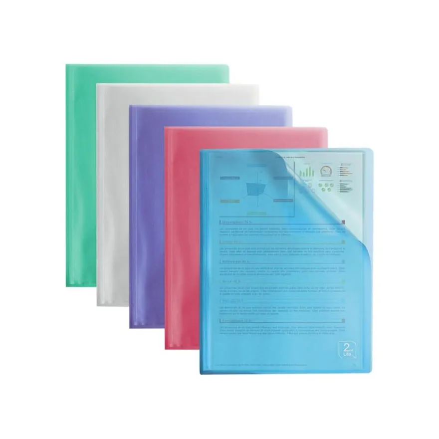 Oxford 2nd Life - Porte vues - 80 vues - A4 - disponible dans différentes couleurs