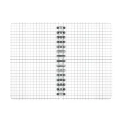 Oxford Office Essentials - Carnet à spirale 9 x 14 cm - 180 pages - petits carreaux (5x5 mm) - disponible dans différentes couleurs