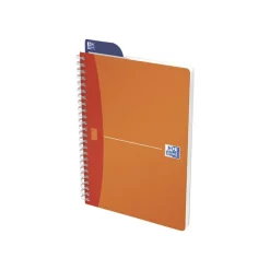 Oxford Office MyColours - Cahier polypro à spirale - A5 - 180 pages - petits carreaux (5x5 mm) - disponible dans différentes couleurs