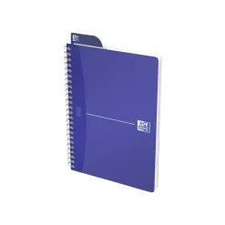 Oxford Office MyColours - Cahier polypro à spirale - A5 - 180 pages - petits carreaux (5x5 mm) - disponible dans différentes couleurs