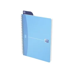 Oxford Office MyColours - Cahier polypro à spirale - A5 - 180 pages - petits carreaux (5x5 mm) - disponible dans différentes couleurs