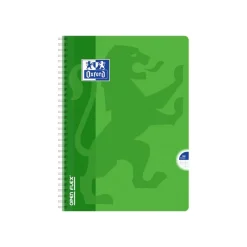 Oxford Openflex - Cahier polypro à spirale A4 (21x29,7 cm) - 180 pages - grands carreaux (Seyes) - disponible dans différentes couleurs