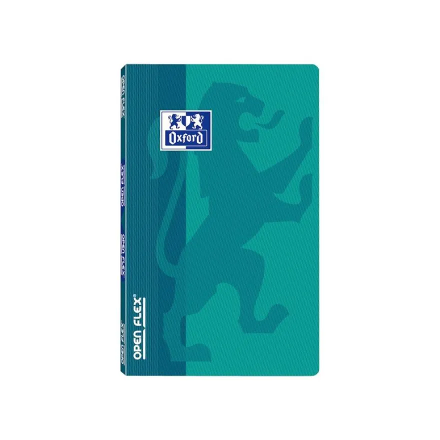 Oxford OpenFlex - Carnet 9 x 14 cm - 96 pages - petits carreaux (5x5 mm) - disponible dans différentes couleurs