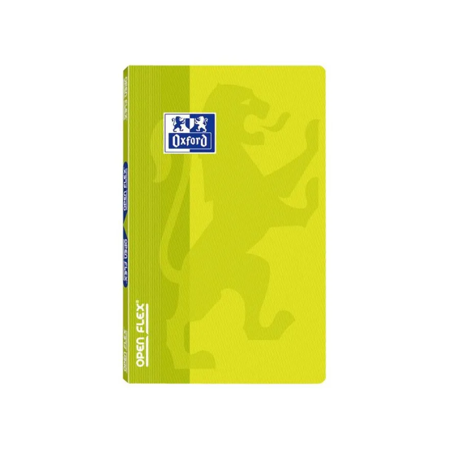 Oxford OpenFlex - Carnet 9 x 14 cm - 96 pages - petits carreaux (5x5 mm) - disponible dans différentes couleurs