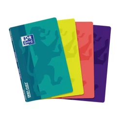 Oxford OpenFlex - Carnet 9 x 14 cm - 96 pages - petits carreaux (5x5 mm) - disponible dans différentes couleurs