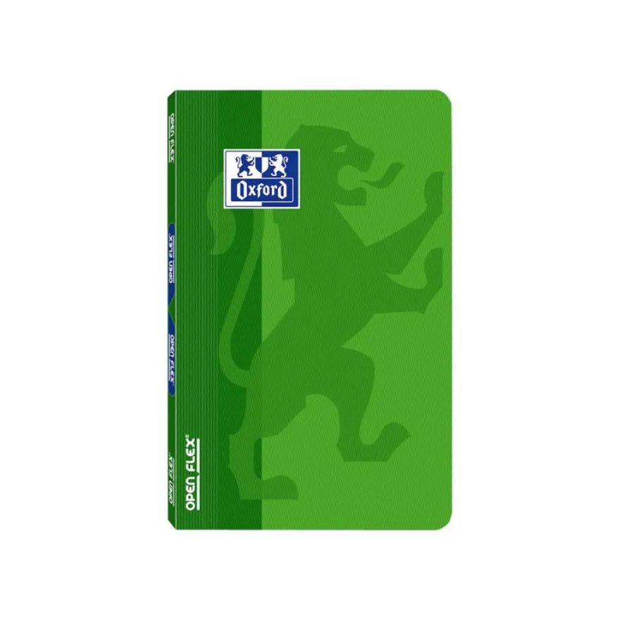 Oxford OpenFlex - Carnet 11 x 17 cm - 96 pages - petits carreaux (5x5 mm) - disponible dans différentes couleurs