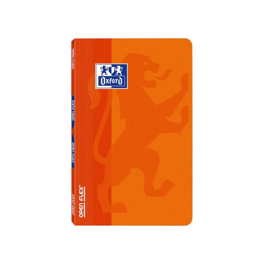 Oxford OpenFlex - Carnet 11 x 17 cm - 96 pages - petits carreaux (5x5 mm) - disponible dans différentes couleurs