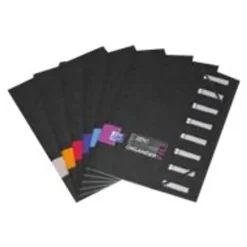 Oxford Organiser File - Trieur 8 positions - noir