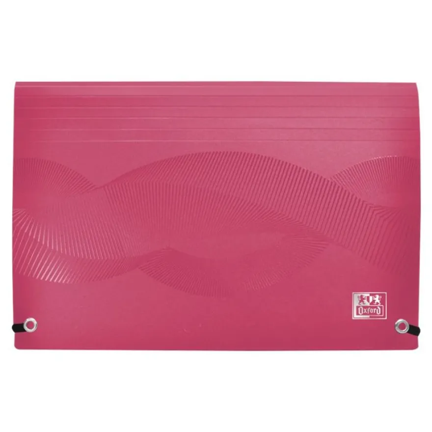 Oxford Osmose - Trieur extensible 8 positions - format A5 - disponible dans différentes couleurs