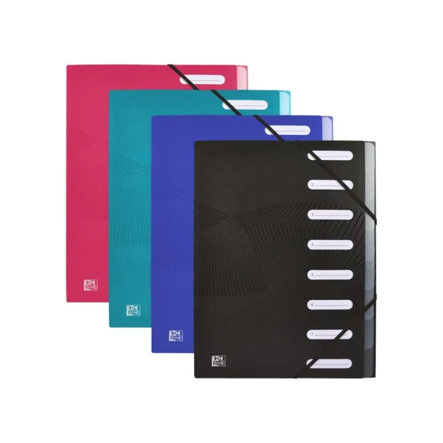 Oxford Osmose - Trieur extensible 8 positions - disponible dans différentes couleurs