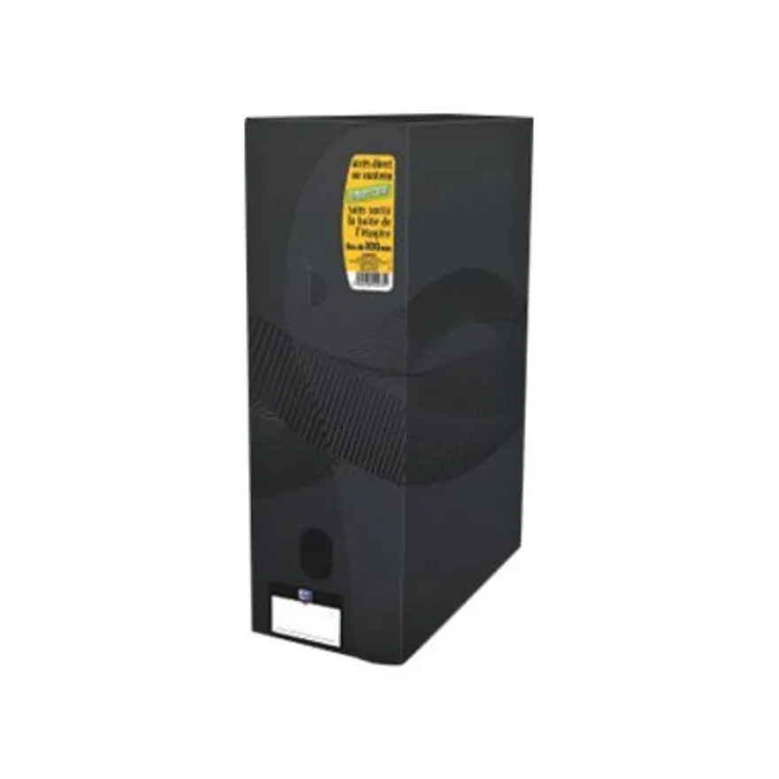 Oxford Osmose ReCyc+ - Boîte de classement plastique - dos 100 mm - noir
