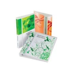Oxford Polyvision - Classeur à anneaux personnalisable - Dos 40 mm - A4 Maxi - pour 250 feuilles - transparent