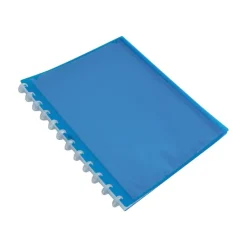Oxford Polyvision Vario-Zip - Porte vues personnalisable rechargeable - 40 vues - A4 - disponible dans différentes couleurs translucides