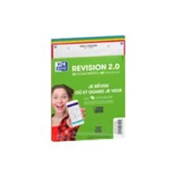 Oxford REVISION 2.0 Starter Pack - Pack de 32 Fiches Bristol Scribzee - A6 - petits carreaux - non perforées - couleurs assorties