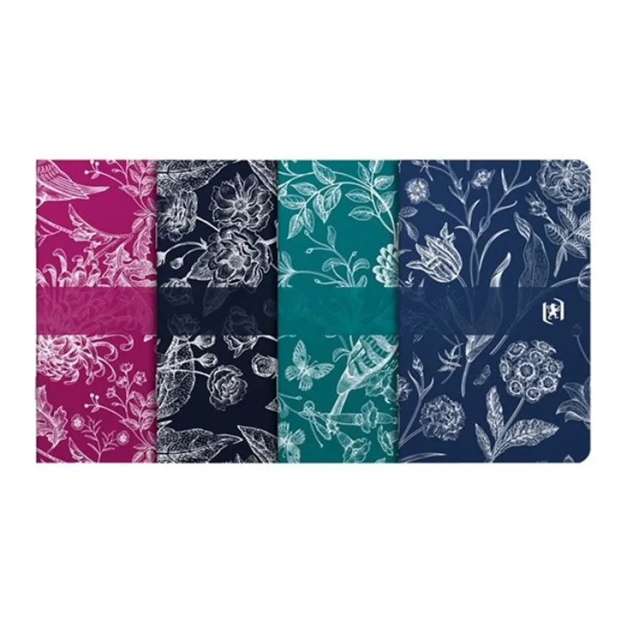 Oxford Romance - Cahier de notes - 60 pages - 90 x 140 mm - lignée 6mm
