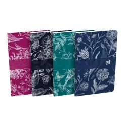 Oxford Romance - Cahier de notes - 60 pages - 90 x 140 mm - lignée 6mm