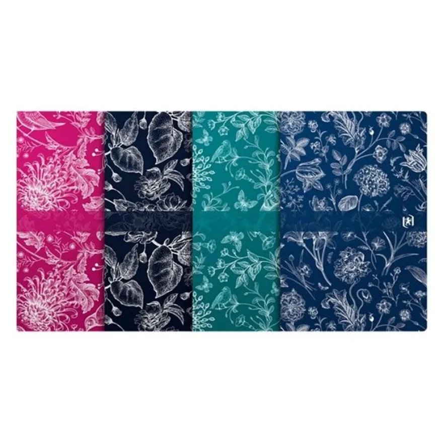 Oxford Romance - Cahier de notes - 160 pages - 176 x 250 mm - lignée 5mm