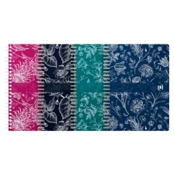Oxford Romance - Cahier de notes - 120 pages - 148 x 210 mm - lignée 5mm
