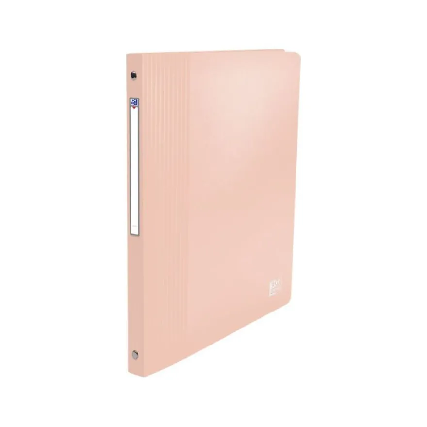 Oxford School Life - Classeur à anneaux - Dos 20 mm - A4 - pour 100 feuilles - disponible dans différentes couleurs pastels