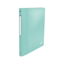 Oxford School Life - Classeur à anneaux - Dos 20 mm - A4 - pour 100 feuilles - disponible dans différentes couleurs pastels