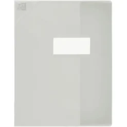 Oxford School Life - Protège cahier - 24 x 32 cm - transparent