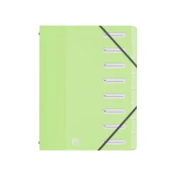 Oxford School Life - Trieur 8 positions - A4 - disponible dans différentes couleurs
