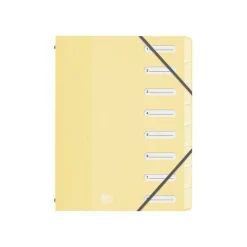Oxford School Life - Trieur 8 positions - A4 - disponible dans différentes couleurs