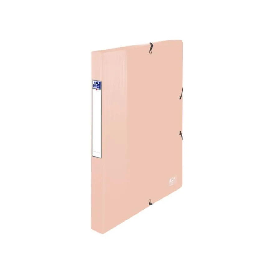 Oxford School Life Pastel - Boîte de classement - dos 25 mm - pour 200 feuilles - disponible dans différentes couleurs