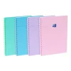 Oxford Smart Flex Ring – Cahier 21 × 29,7 cm – 100 pages – petits carreaux – coloris assortis