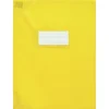 Oxford Strong Line - Protège cahier sans rabat - 24 x 32 cm - jaune opaque
