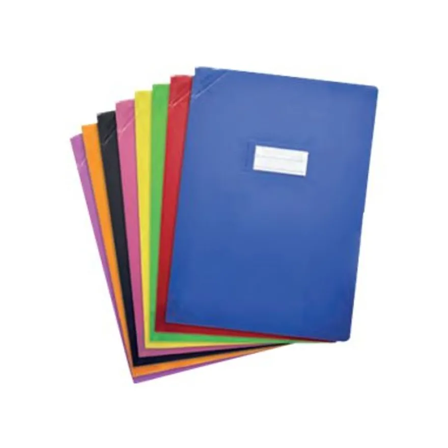 Oxford Strong Line - Protège cahier sans rabat - 24 x 32 cm - disponible dans différentes couleurs opaques