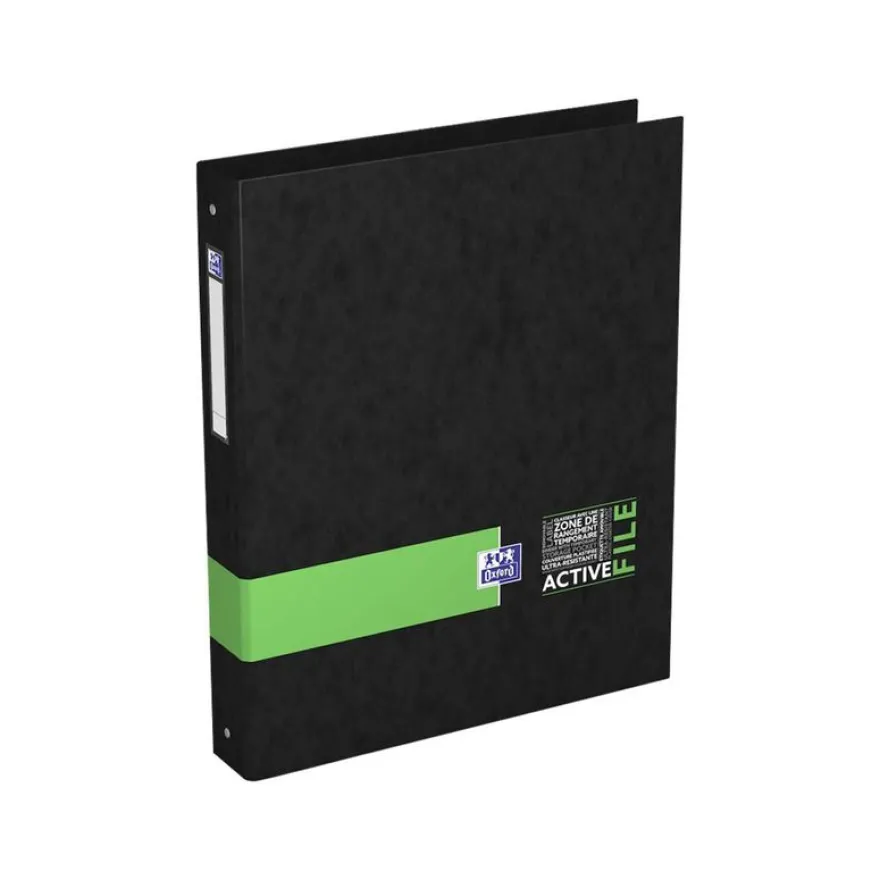 Oxford Student Active File - Classeur à anneaux - Dos 40 mm - A4 Maxi - pour 225 feuilles - disponible dans différentes couleurs