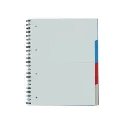 Oxford Student Multinotes - Cahier à spirales A4+ - 160 pages - feuilles perforées détachables - grands carreaux (Seyes)