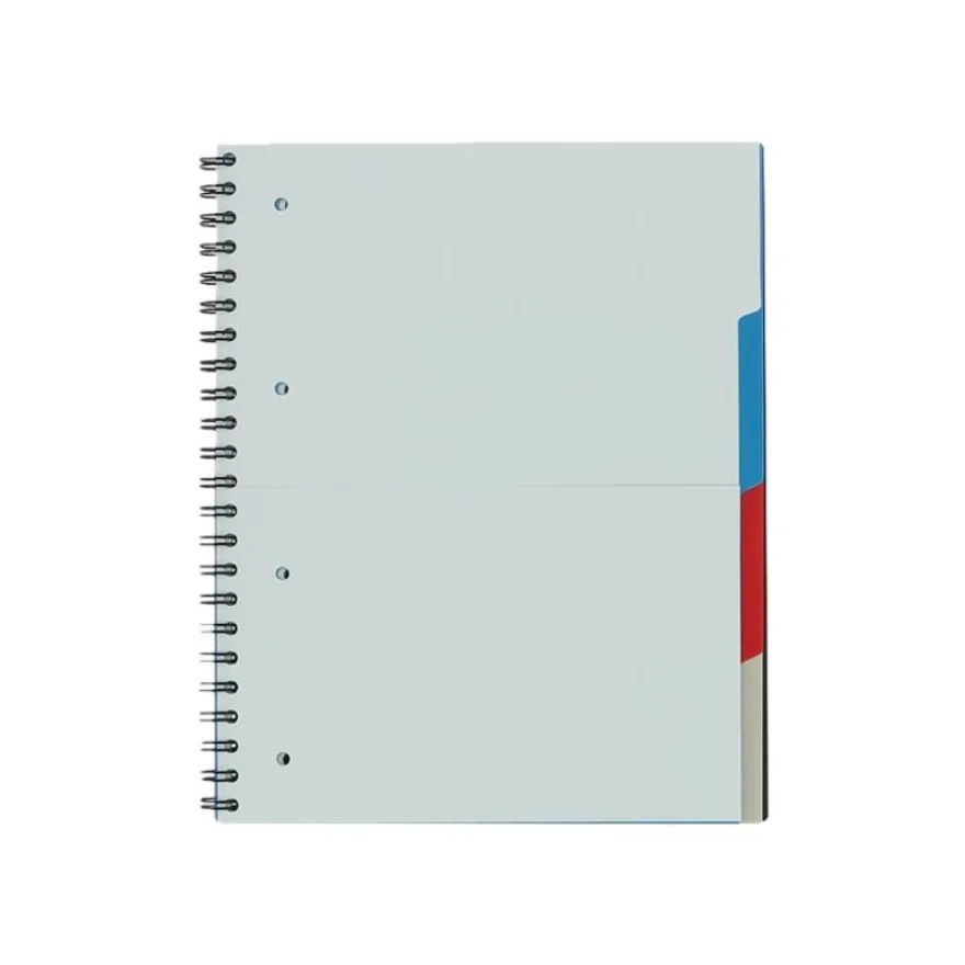 Oxford Student Multinotes - Cahier à spirales A4+ - 160 pages - feuilles perforées détachables - grands carreaux (Seyes)