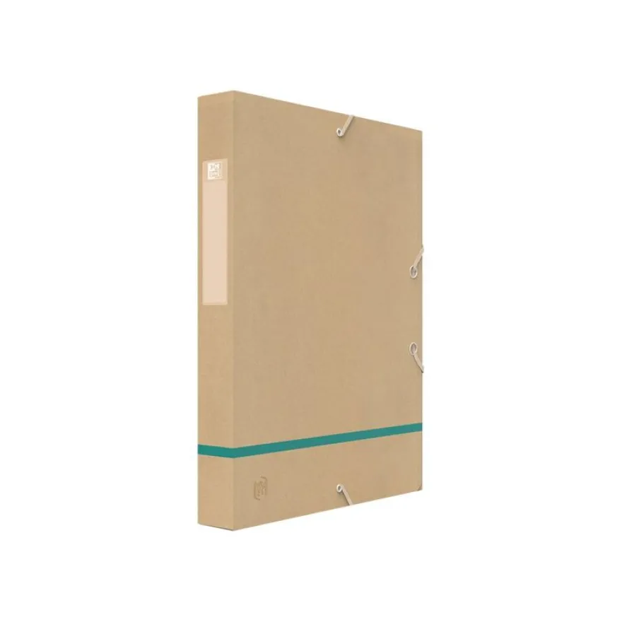 Oxford Touareg - Boîte de classement kraft - dos 40 mm - disponible dans différentes couleurs