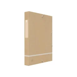Oxford Touareg - Boîte de classement kraft - dos 40 mm - disponible dans différentes couleurs