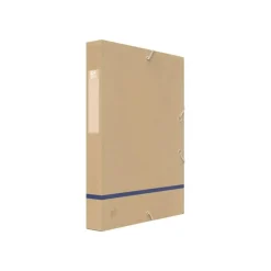 Oxford Touareg - Boîte de classement kraft - dos 40 mm - disponible dans différentes couleurs
