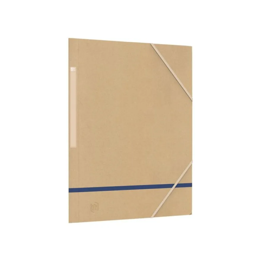 Oxford Touareg - Chemise à 3 rabats - A4 - pour 200 feuilles - disponible dans différentes couleurs krafts
