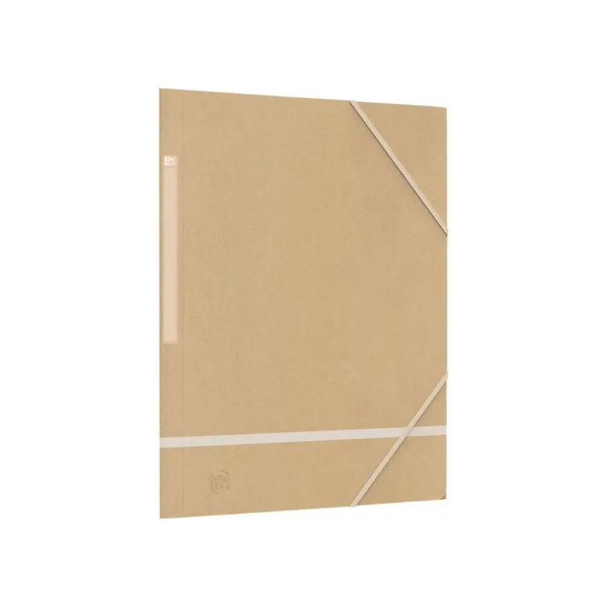 Oxford Touareg - Chemise à 3 rabats - A4 - pour 200 feuilles - disponible dans différentes couleurs krafts