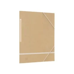 Oxford Touareg - Chemise à 3 rabats - A4 - pour 200 feuilles - disponible dans différentes couleurs krafts