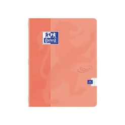 Oxford Touch - Cahier 17 x 22 cm - 96 pages - grands carreaux (seyès) - disponible dans différentes couleurs