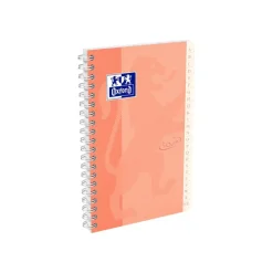 Oxford Touch - Répertoire à spirale 11 x 17 cm - 100 pages - petits carreaux (5x5 mm) - disponible dans différentes couleurs